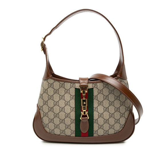 Gucci Handbags - Pre-Loved Gucci Small GG Supreme Web Jackie 1961 Crossbody